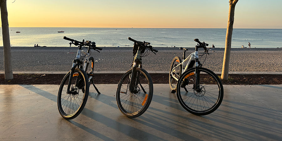 electric bicycle city tours in Antalya